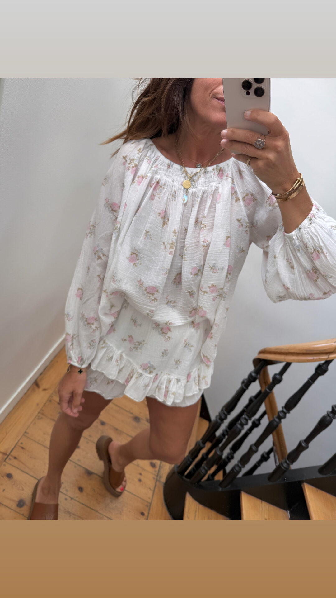 pull doux manches courtes marine