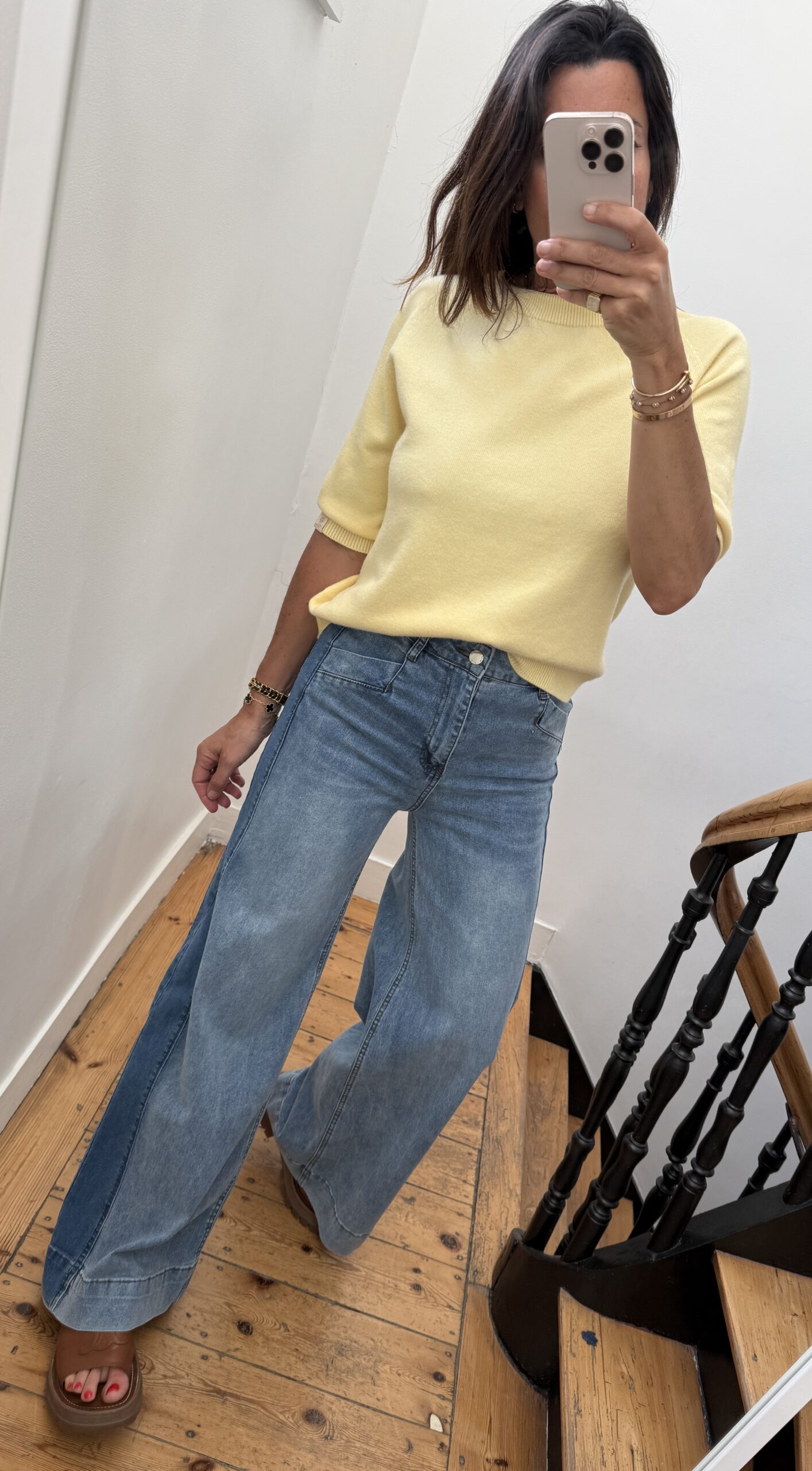 IMG_0054 pull doux manches courtes rouge