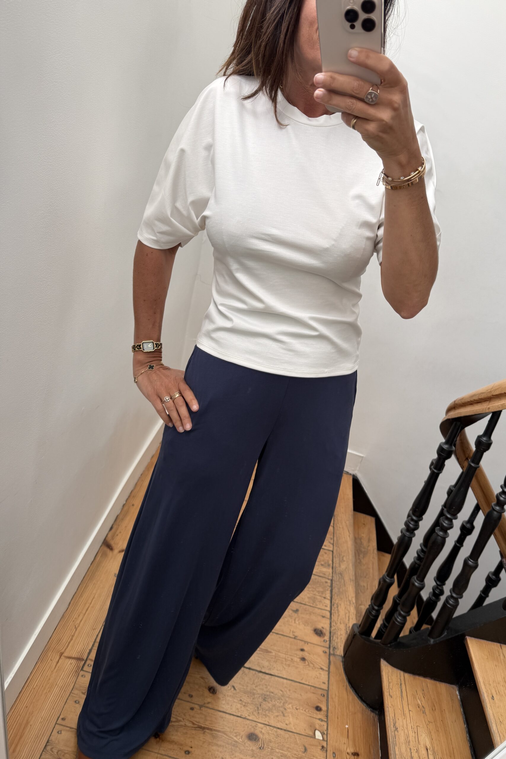 IMG_0267 pull doux manches courtes marine