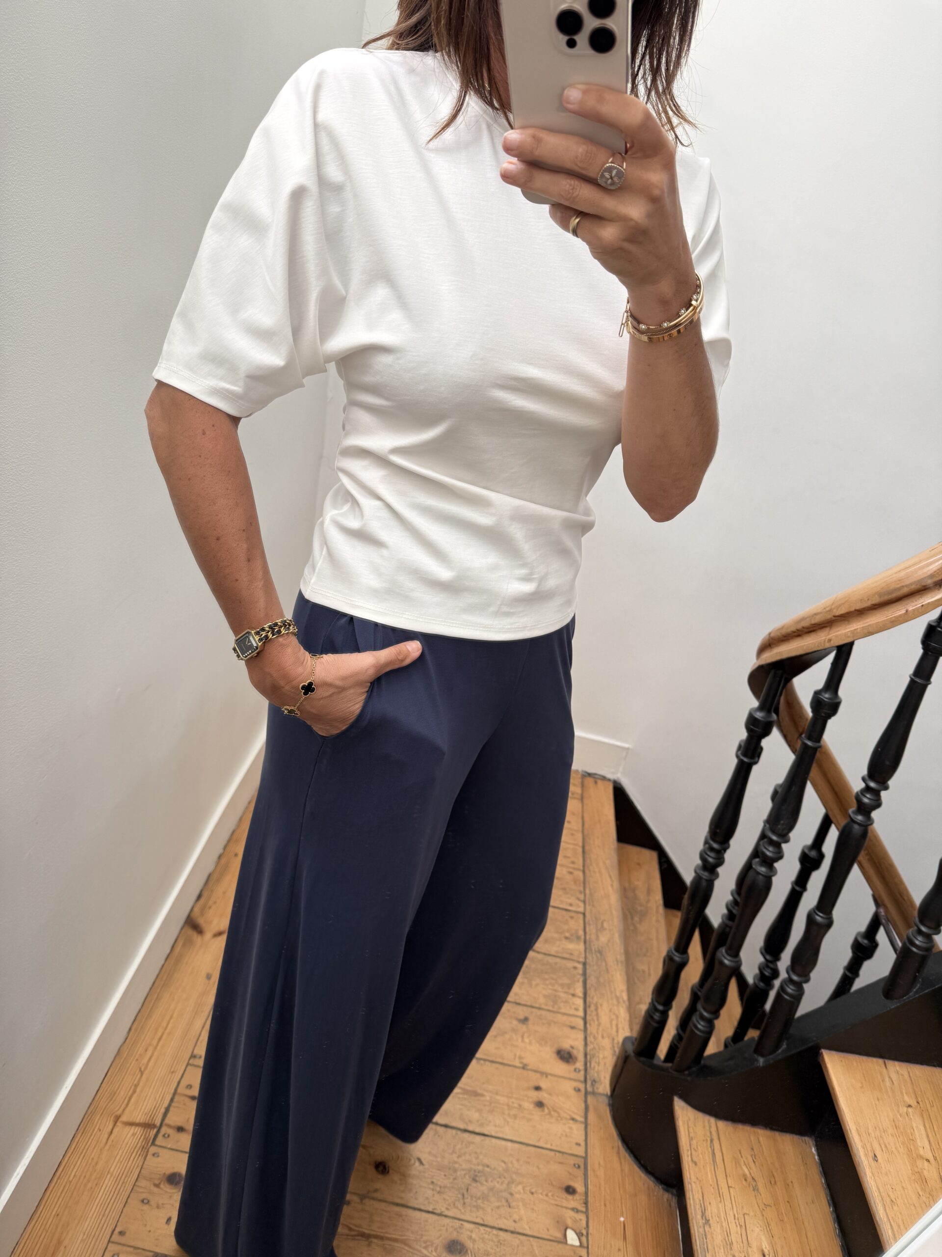 IMG_0268 pull doux manches courtes marine