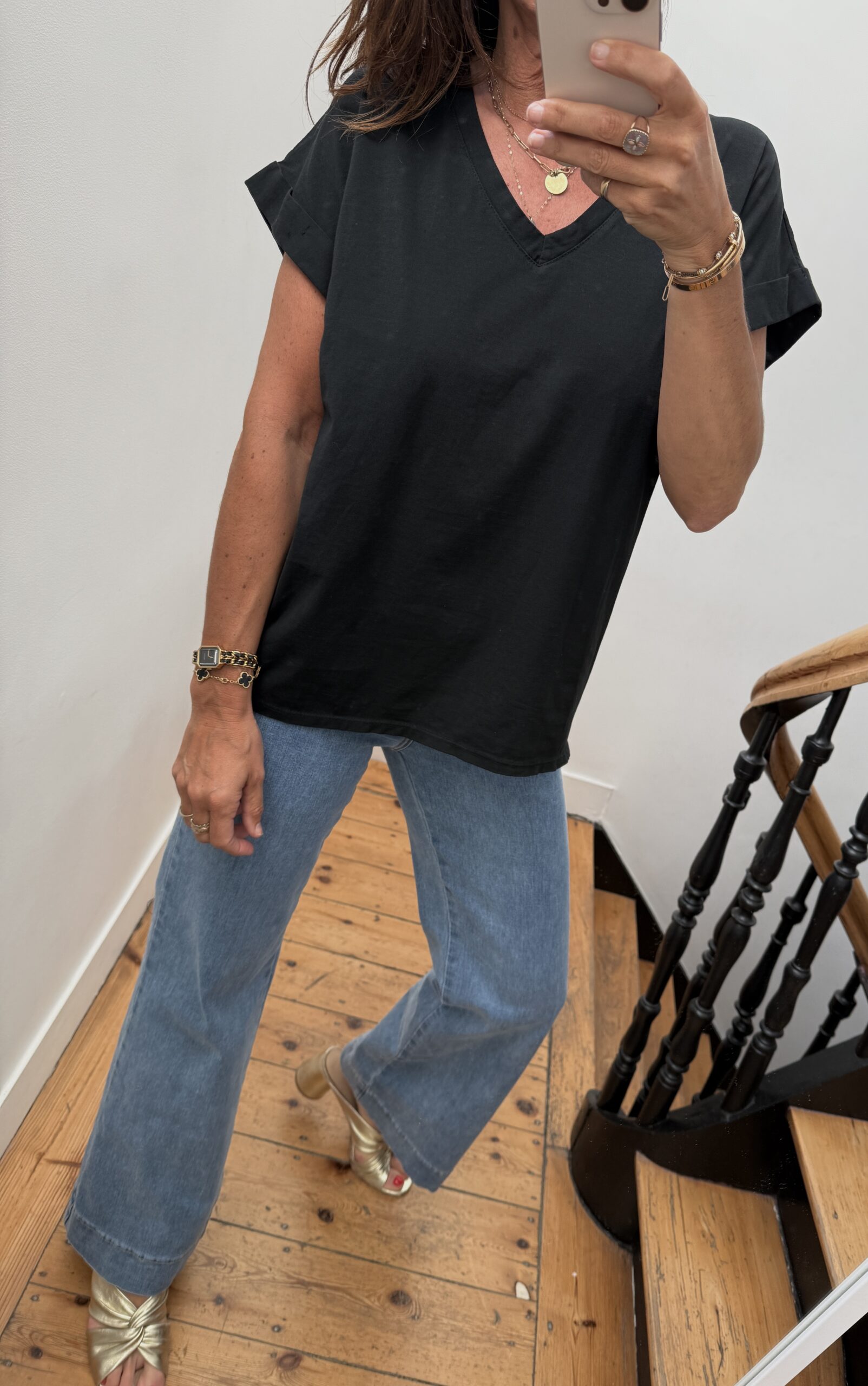 IMG_0279 pull doux manches courtes marine