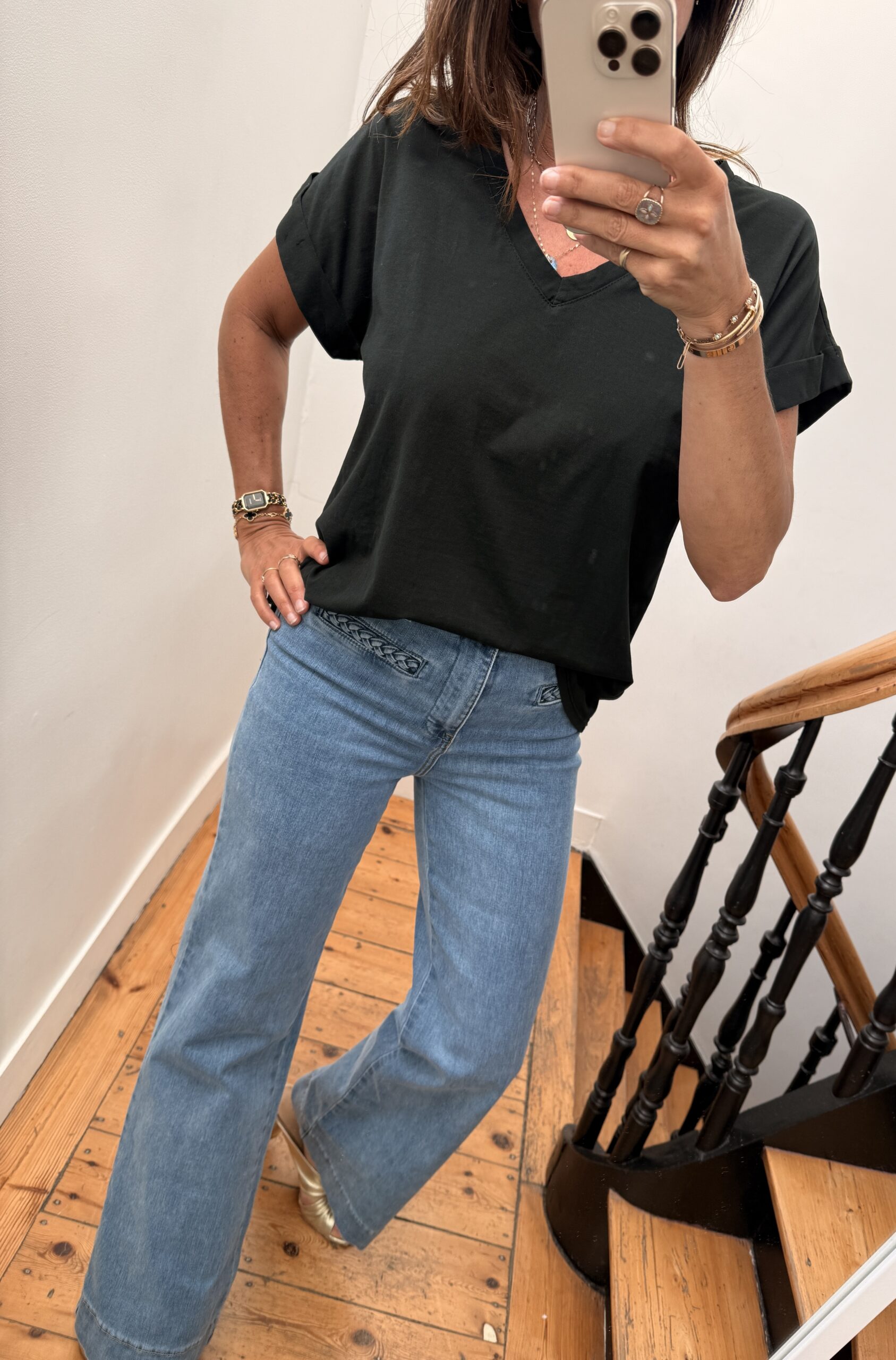 IMG_0281 pull doux manches courtes marine