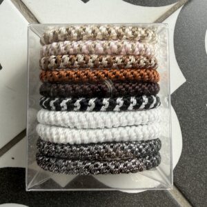 mix 5 bracelets élastiques torsadés (copie)