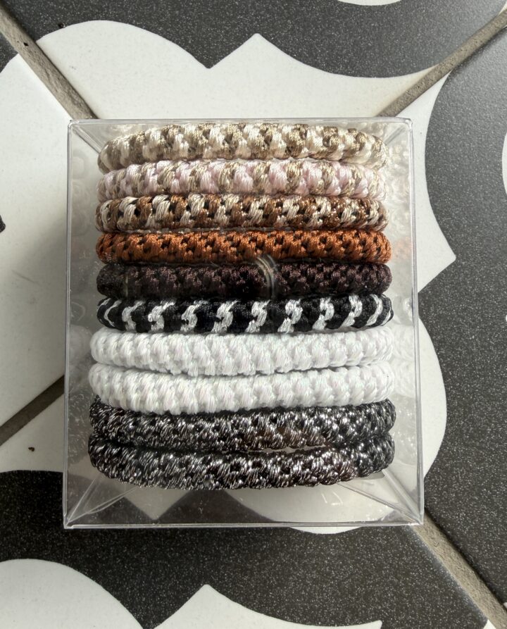 mix 5 bracelets élastiques torsadés (copie)