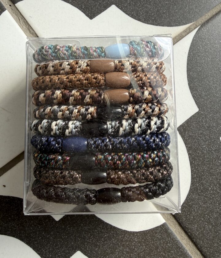 mix 5 bracelets élastiques torsadés (copie)