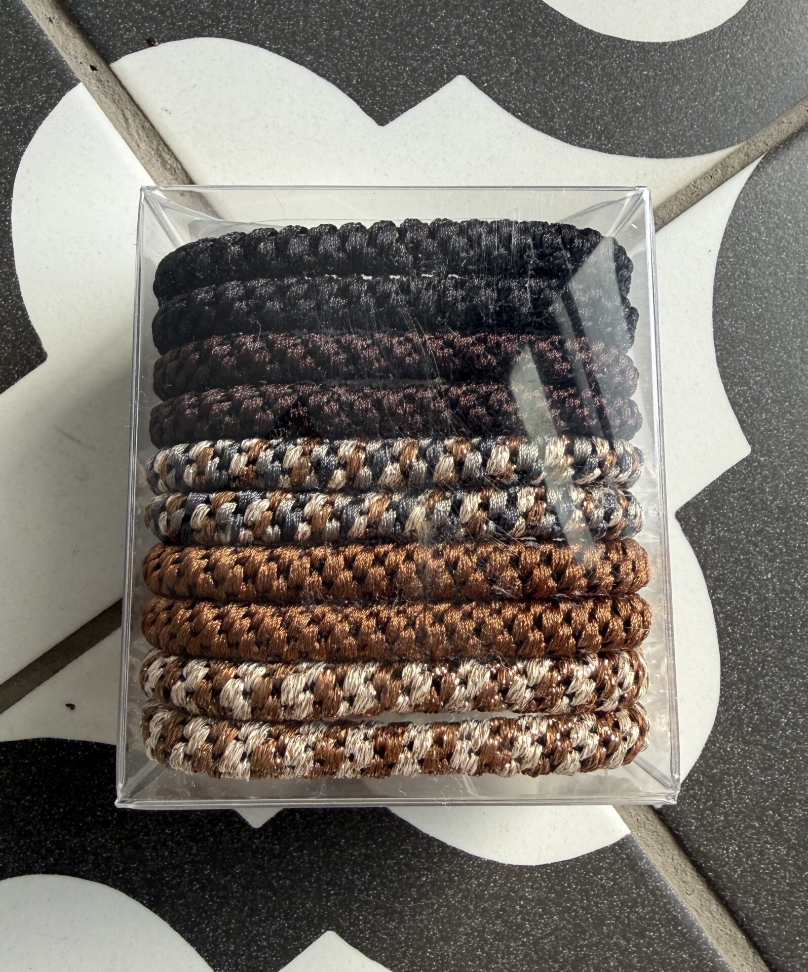 mix 5 bracelets élastiques torsadés (copie)