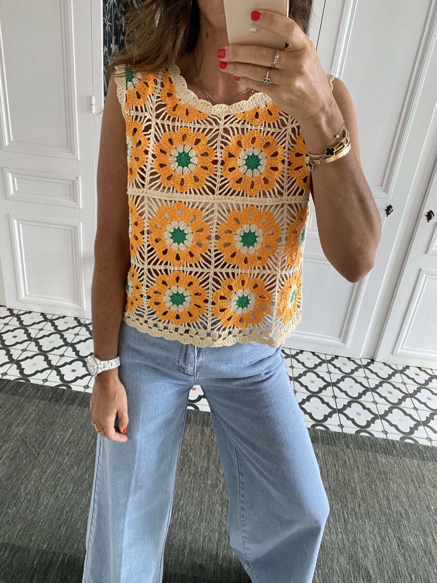 blouse noeuds léopard