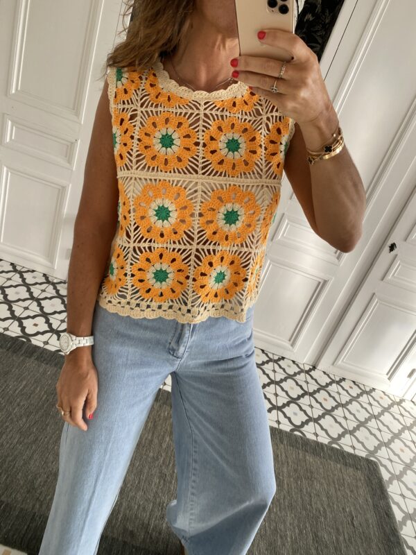 blouse noeuds léopard