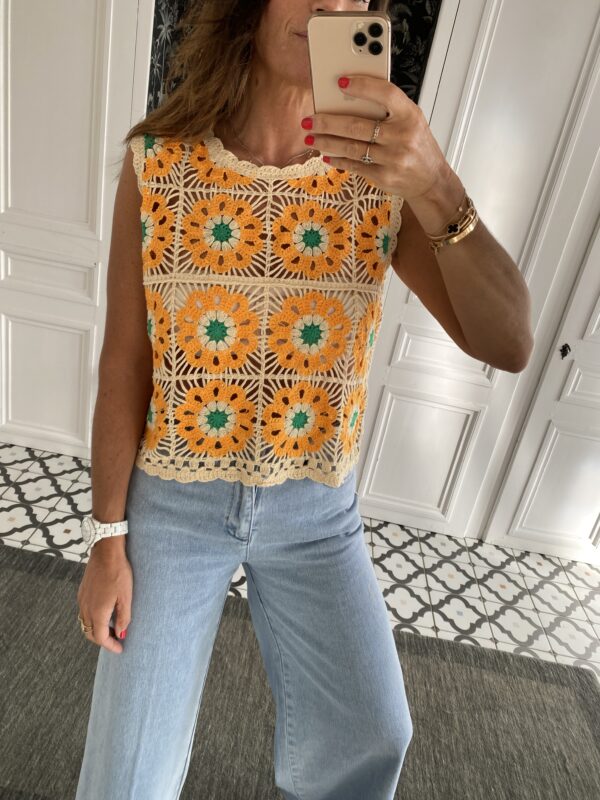 blouse noeuds léopard