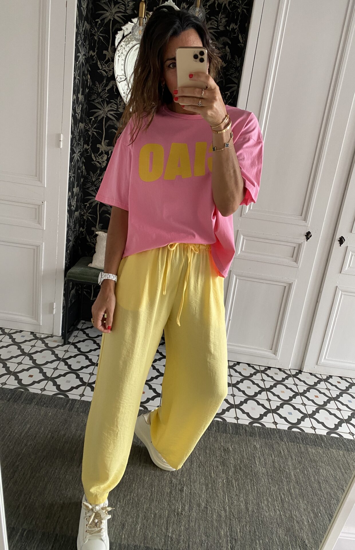 blouse noeuds léopard