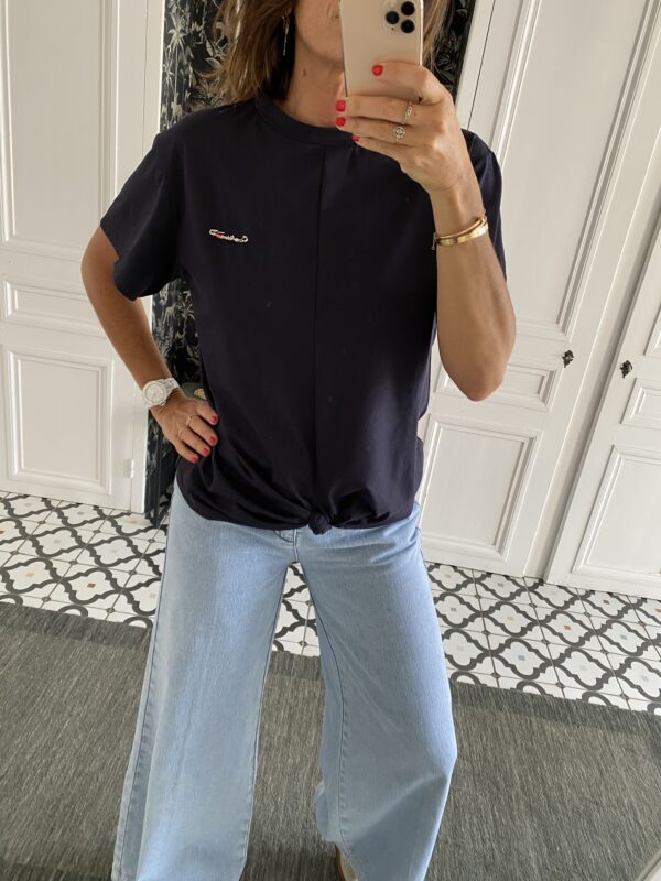 chemise adoré aline rayée bleu