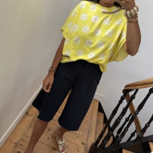 blouse noire fluide