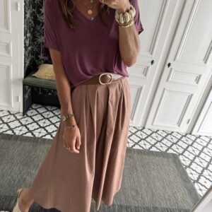 blouse noire fluide