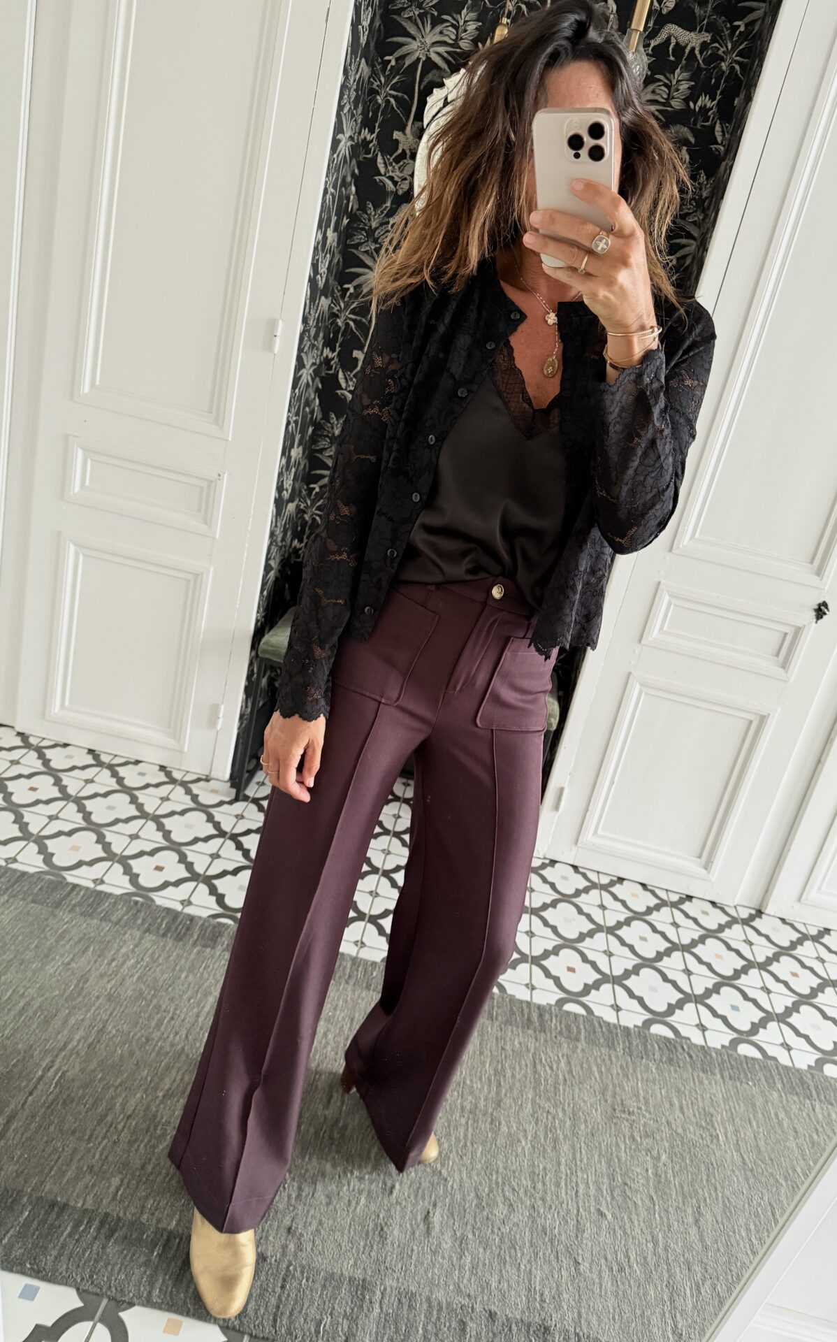 pantalon an'ge philicia noir
