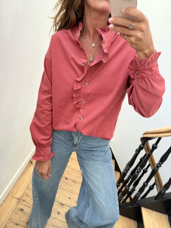 top dentelle écru doux et chaud