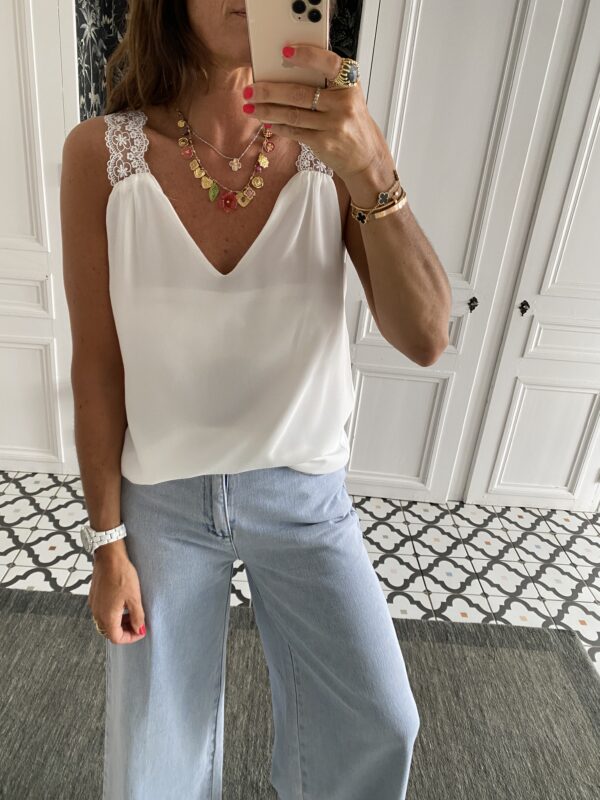blouse fluide noir