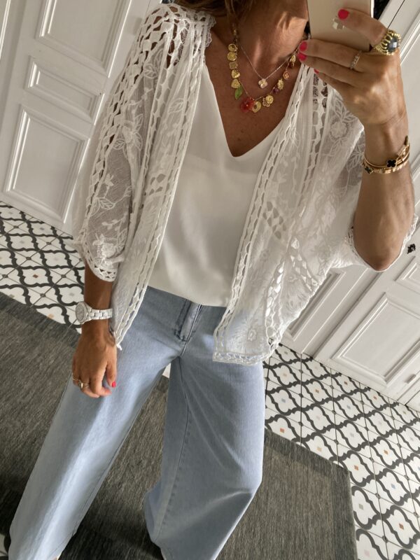 blouse fluide noir