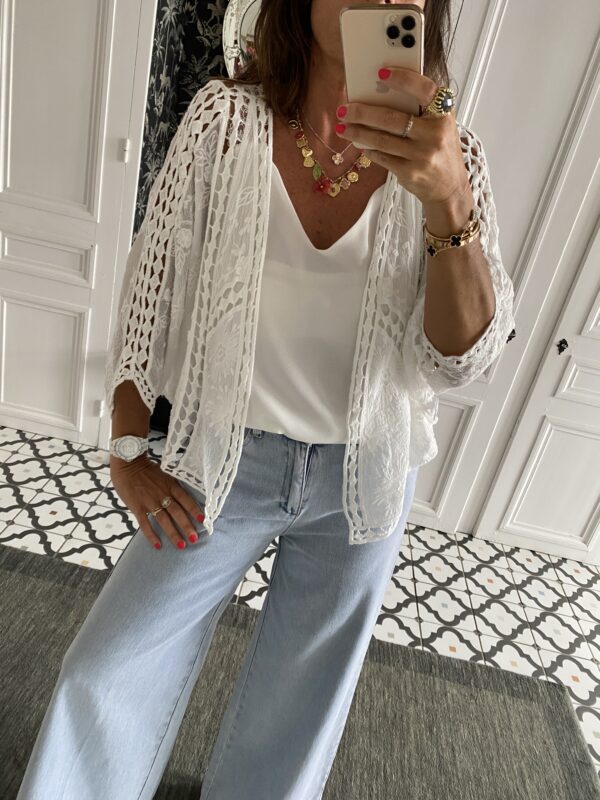 blouse fluide noir