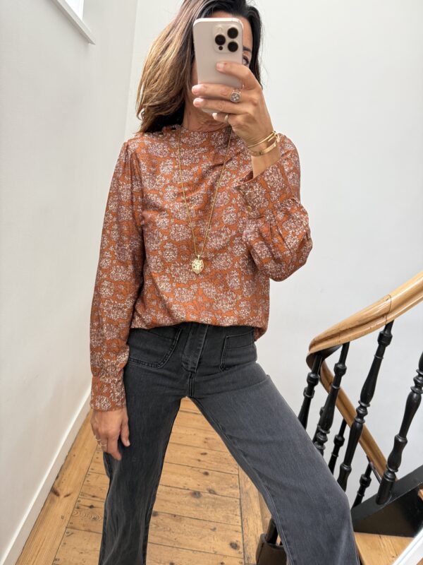 chemise flowers vintage
