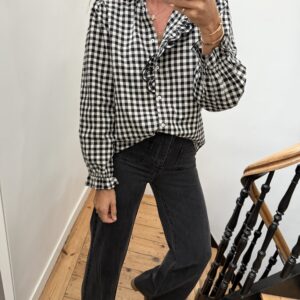 chemise velours cotelé kaki