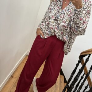 chemise velours cotelé kaki