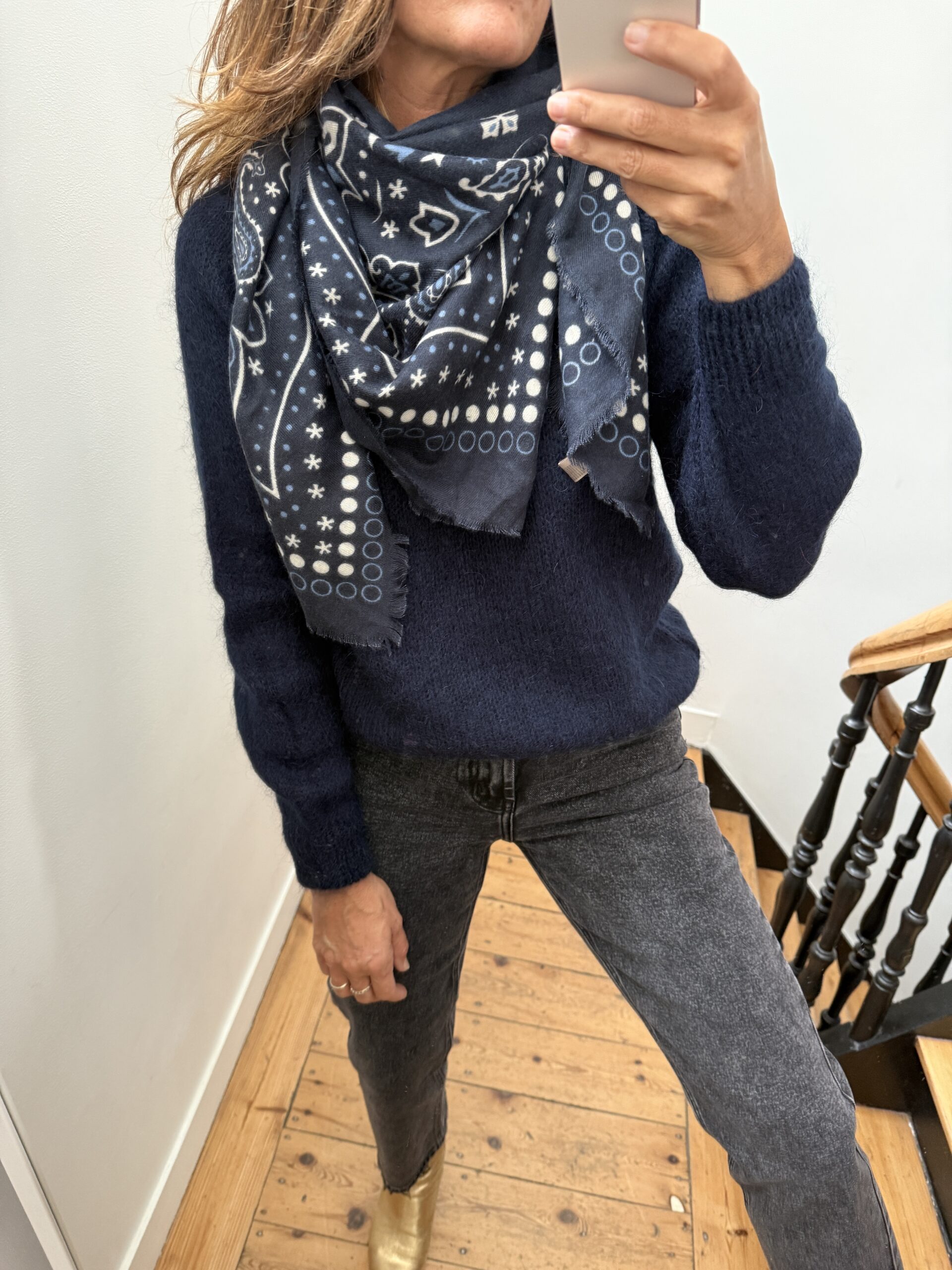 IMG_2572 foulard bandana doux marine