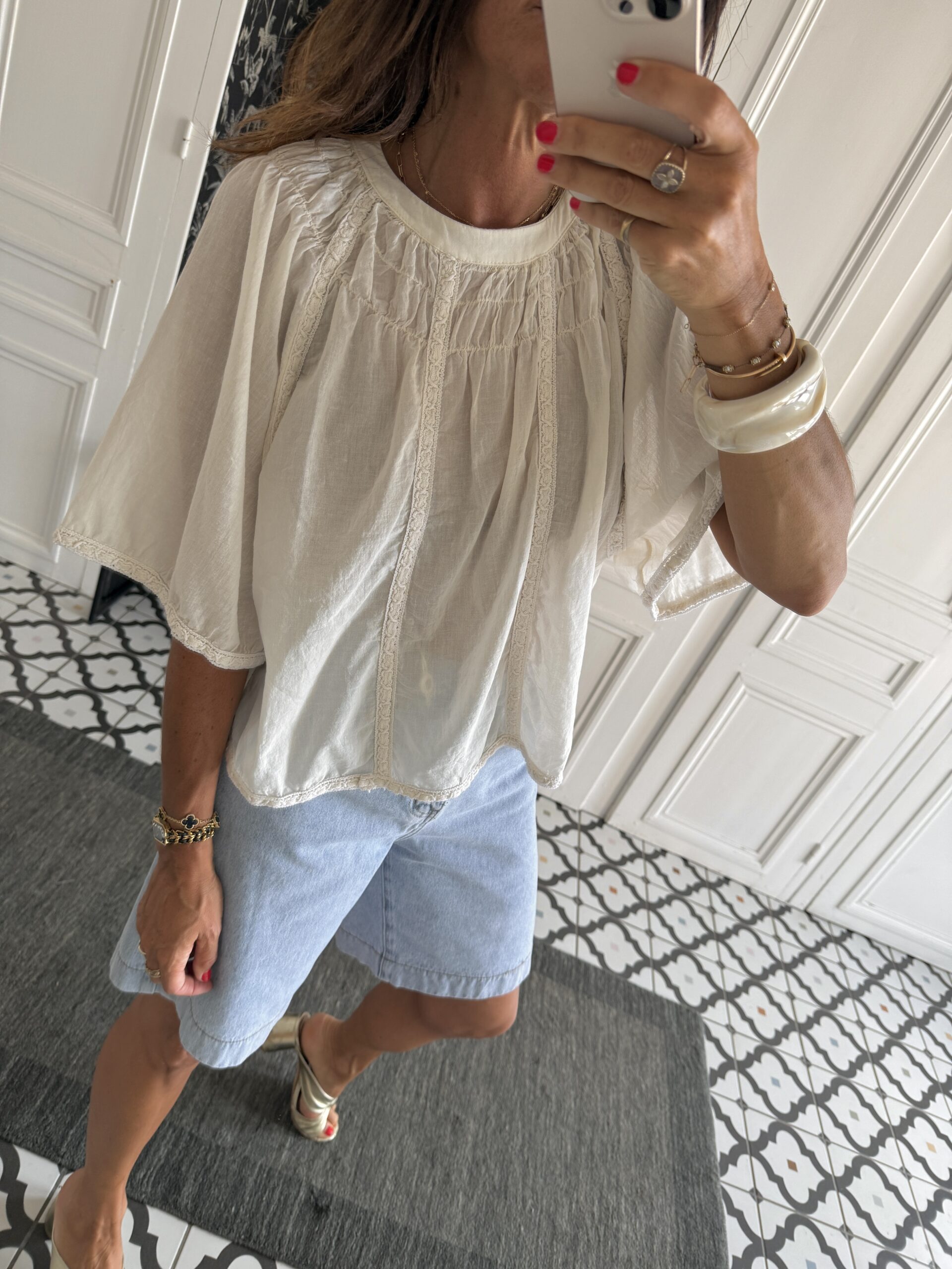 IMG_2582 2 blouse coton smocks brodée écru