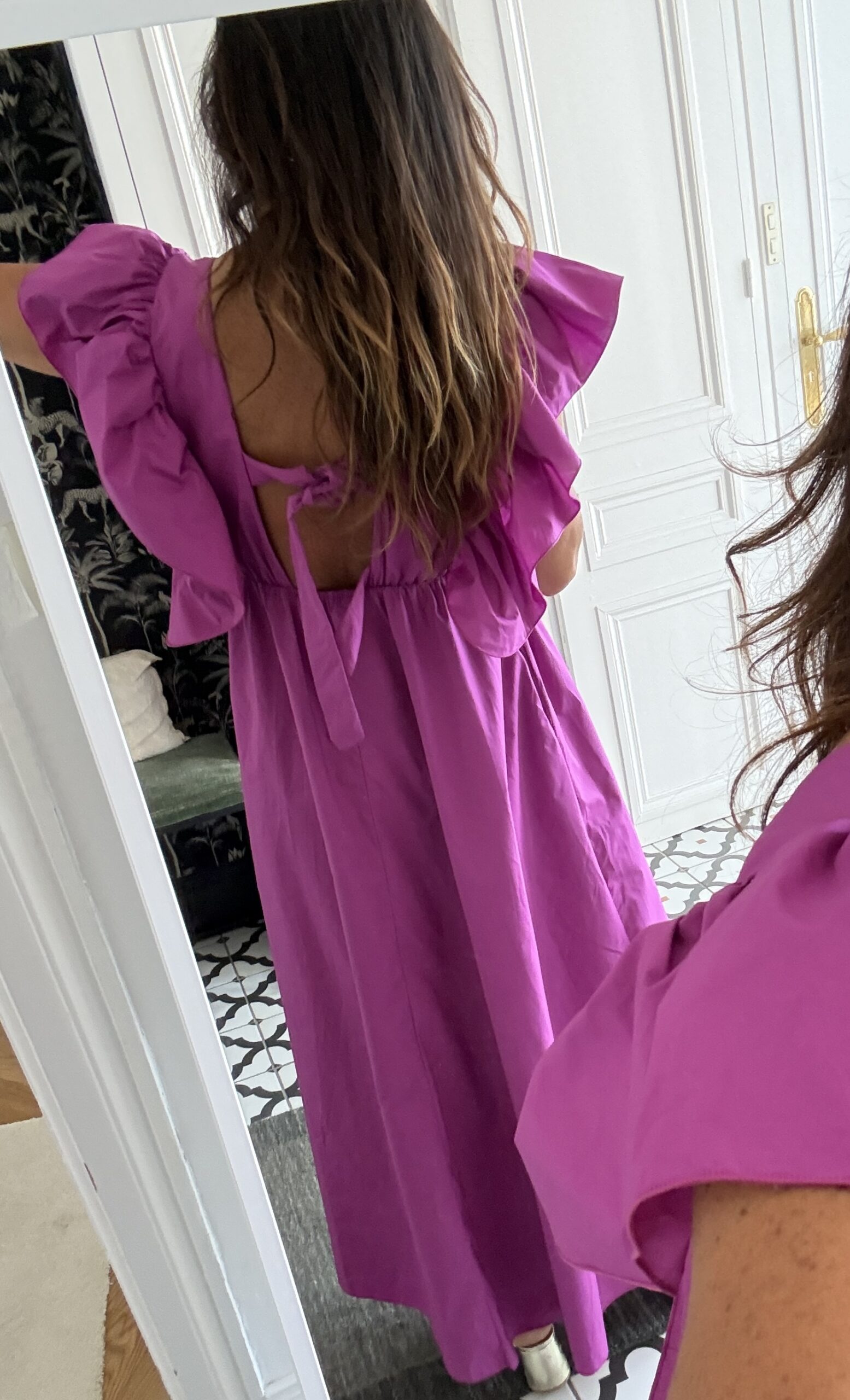 IMG_2595 2 robe longue popeline coton magenta
