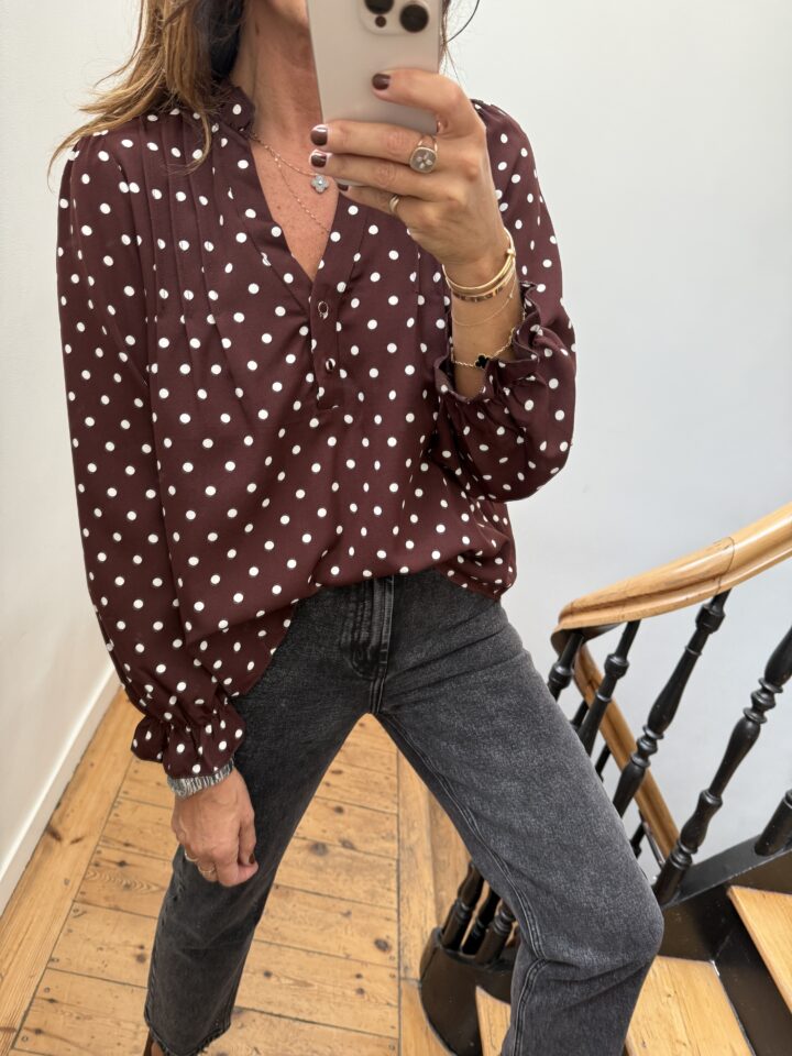 sweat fluide franges bordeaux