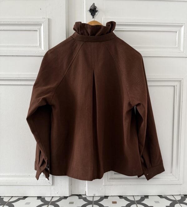 sweat fluide franges bordeaux