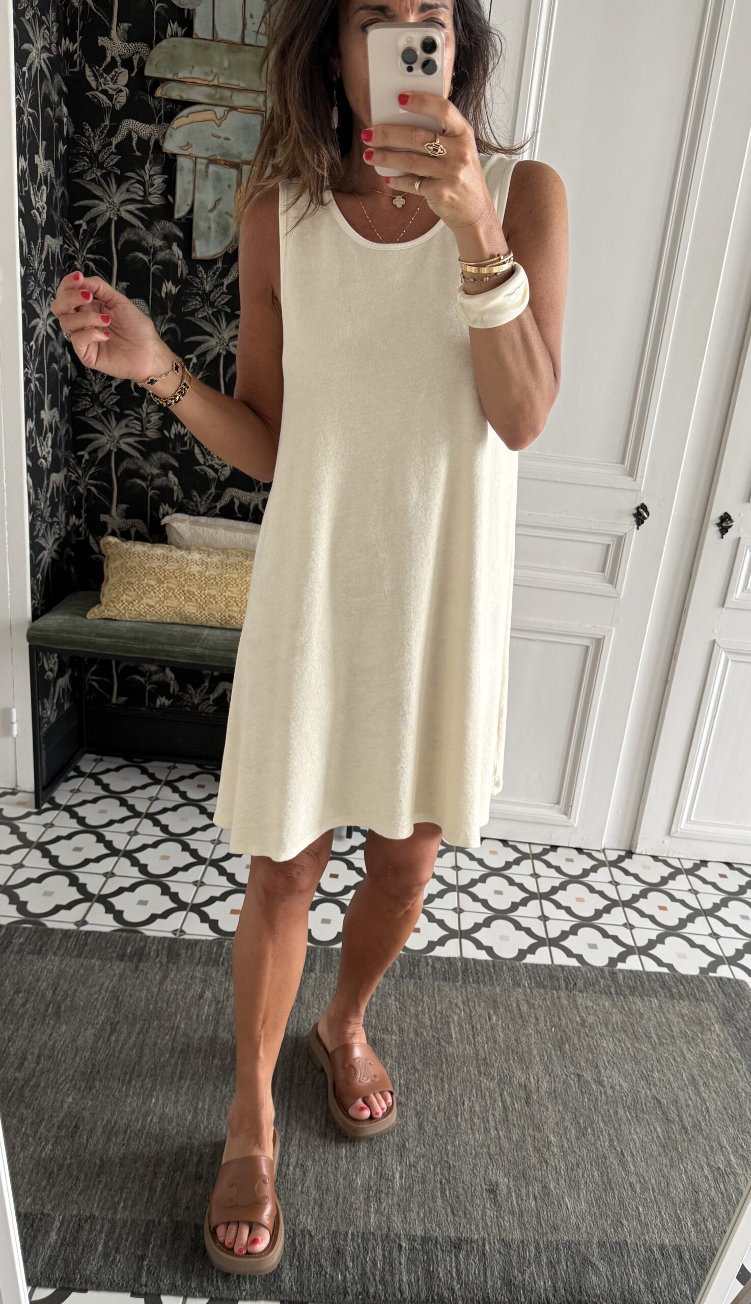 IMG_2749 3 robe maille lurex chocolat (copie)
