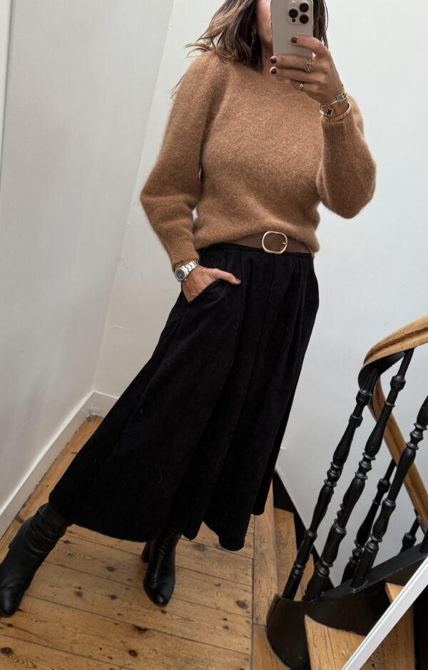 sweat fluide franges bordeaux