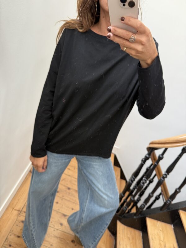 pull flo kid mohair bordeaux