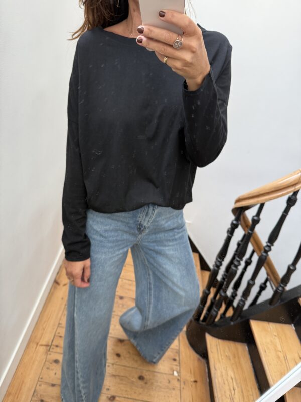 pull flo kid mohair bordeaux