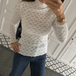 gilet boutons bijoux sans manche noir