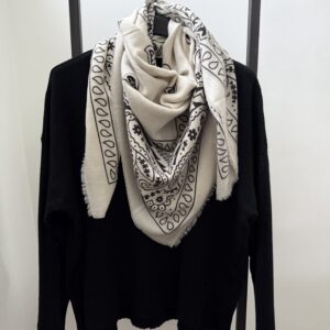 foulard bandana doux 2 kaki
