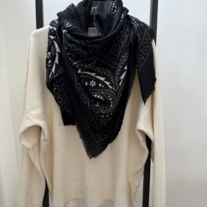 foulard bandana doux 2 kaki
