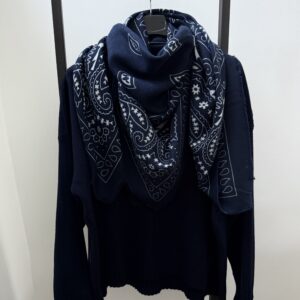 foulard bandana doux 2 kaki