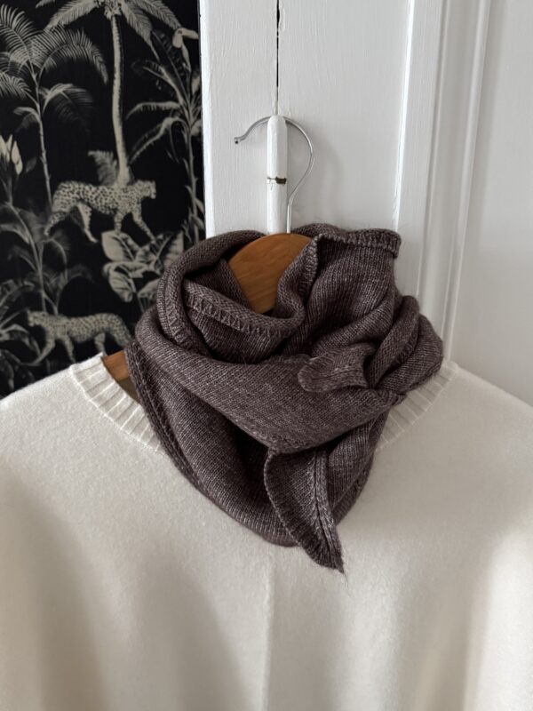 foulard bandana doux 2 kaki