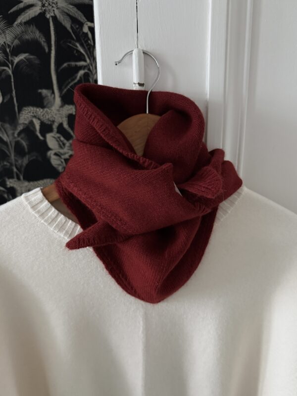foulard bandana doux 2 kaki