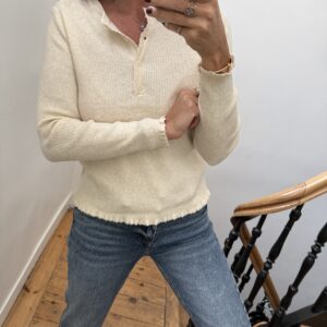 blouse pois prune volants satin