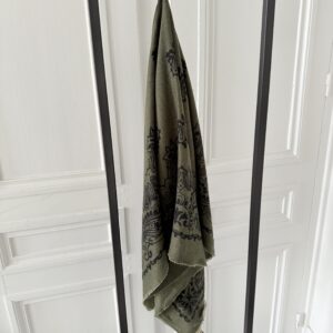 blouse pois prune volants satin