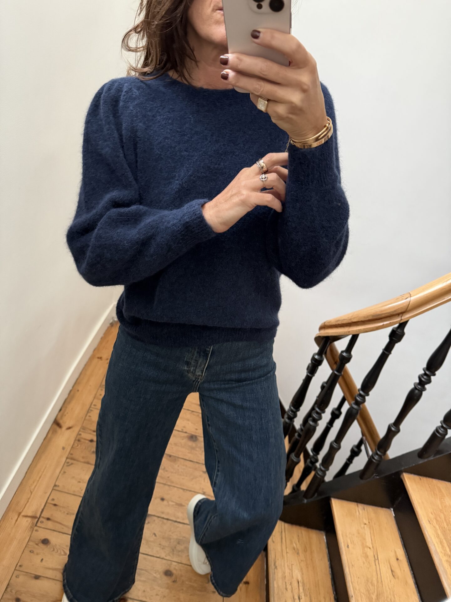 jeans oraije bony barrel gris