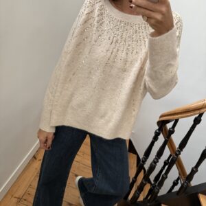 jeans oraije bony barrel gris