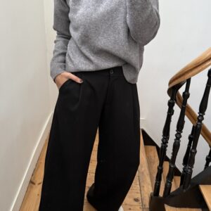 jeans oraije bony barrel gris