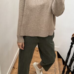 jeans oraije bony barrel gris