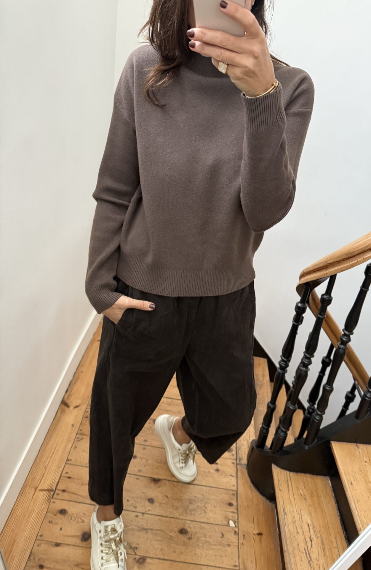 jeans oraije bony barrel gris