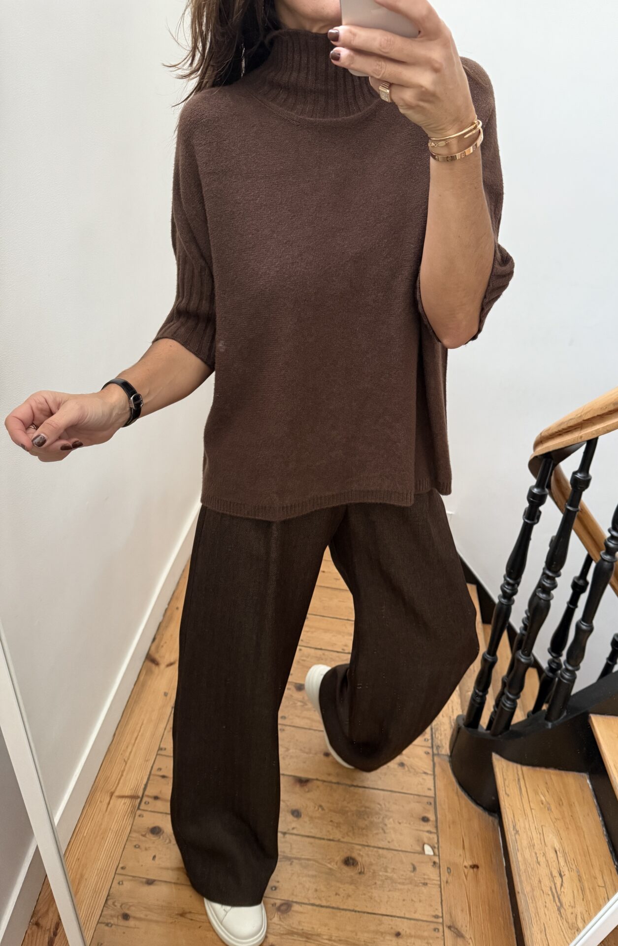 jeans oraije bony barrel gris