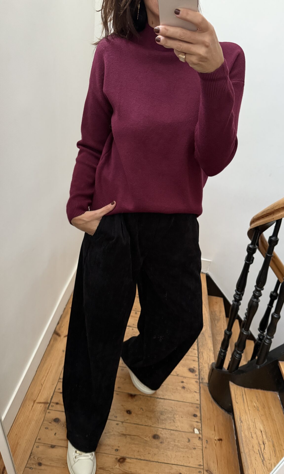 jeans oraije bony barrel gris