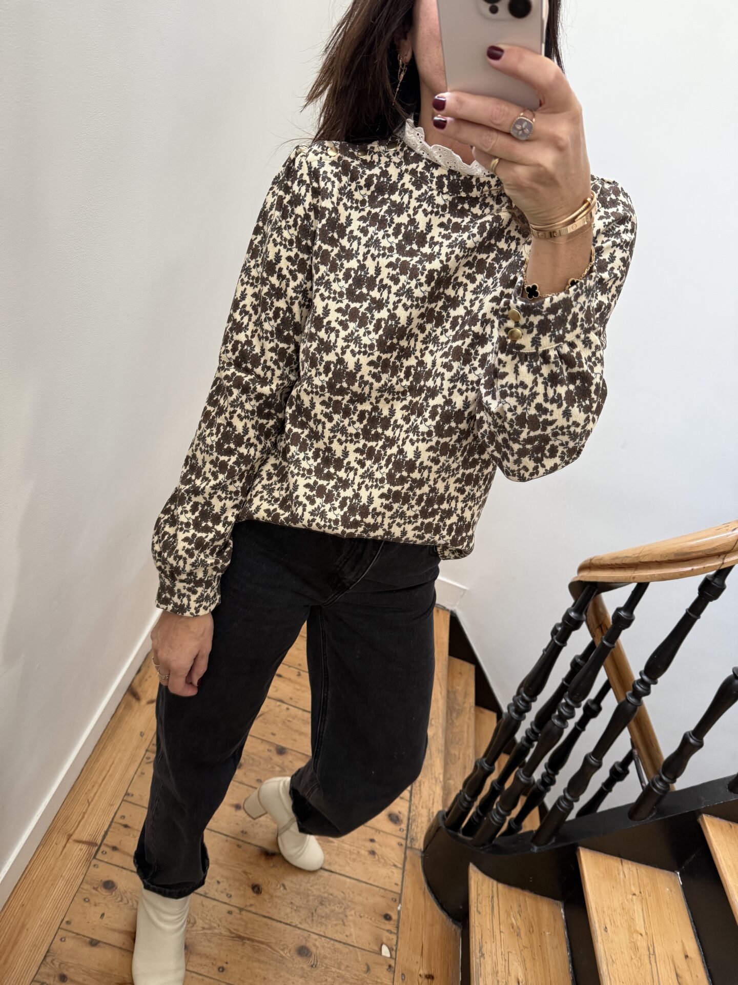 pull alba mohair rouge